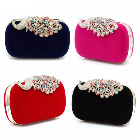 Fashion Crystal Diamond Clutch Bag