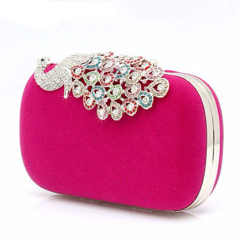 Fashion Crystal Diamond Clutch Bag