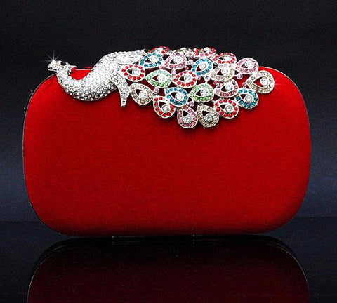 Fashion Crystal Diamond Clutch Bag