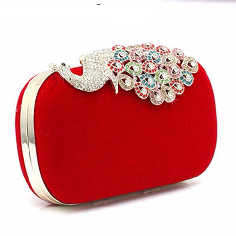Fashion Crystal Diamond Clutch Bag