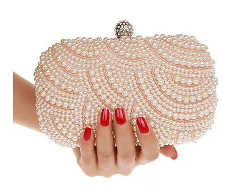 Fashion Exquisite Beaded Clutch Bag