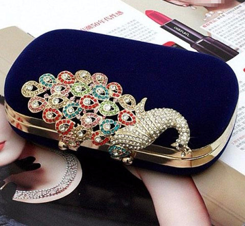 Fashion Crystal Diamond Clutch Bag