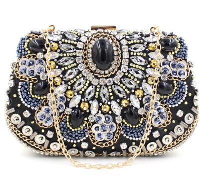 Luxury Jewel Evening Clutch Bag
