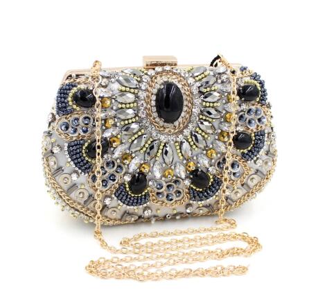 Luxury Jewel Evening Clutch Bag